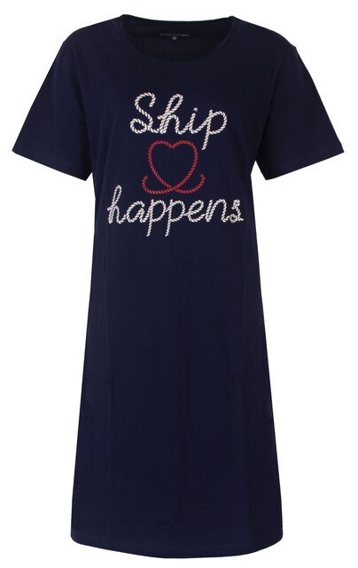 Temptation big-shirt &quot;Ship happens&quot; - Marine