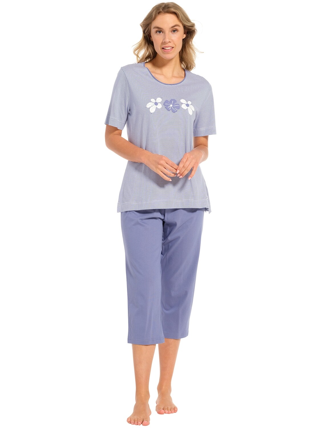 Pastunette pyjama - Licht blauw