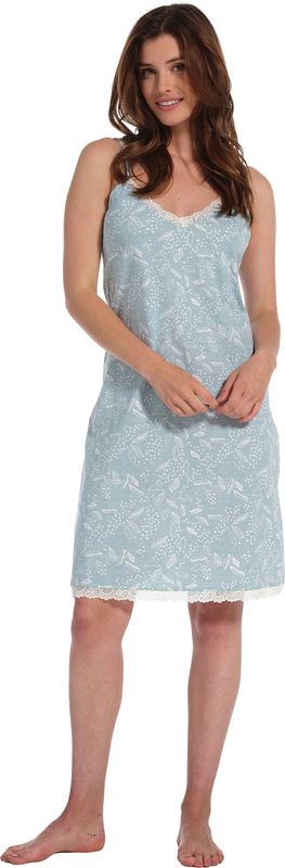 Pastunette slipdress 10231-120-0 Groen combinatie