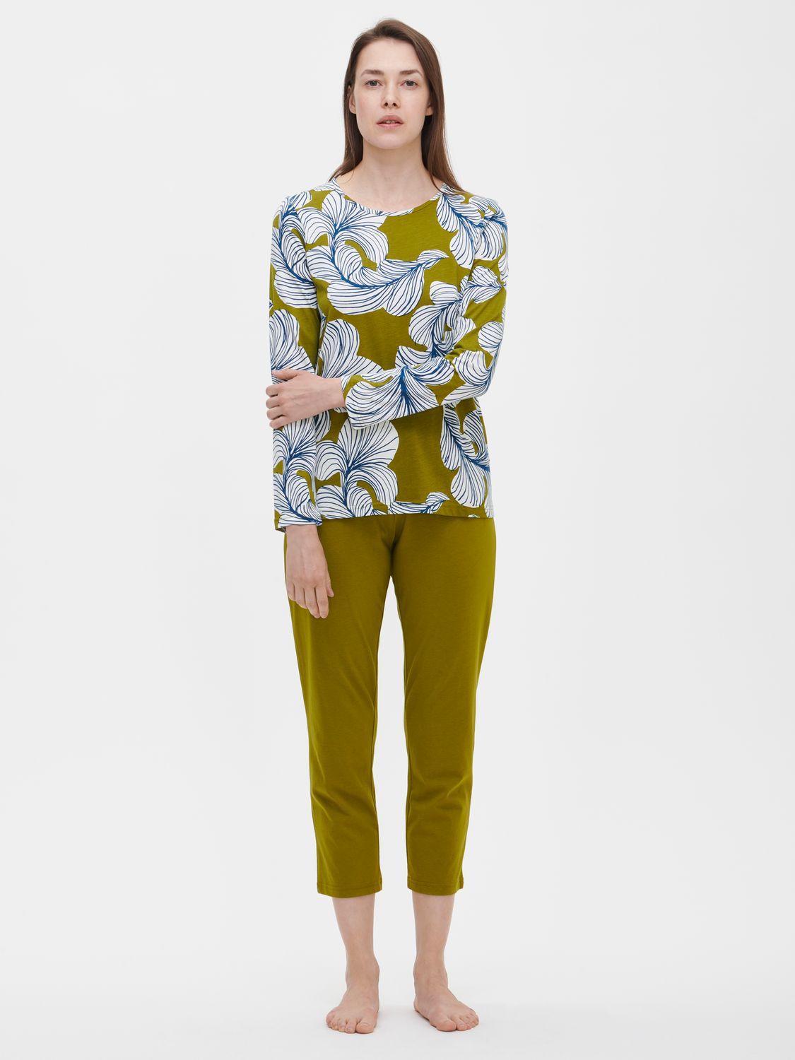 Nanso pyjama - Groen combinatie