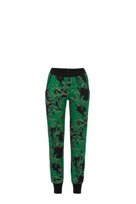 Bloomy bij Ringella  Pyjama Lounge Broek - Groen combinatie