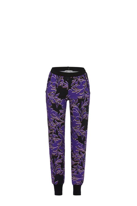 Bloomy bij Ringella Pyjama Lounge Broek - Paars combinatie