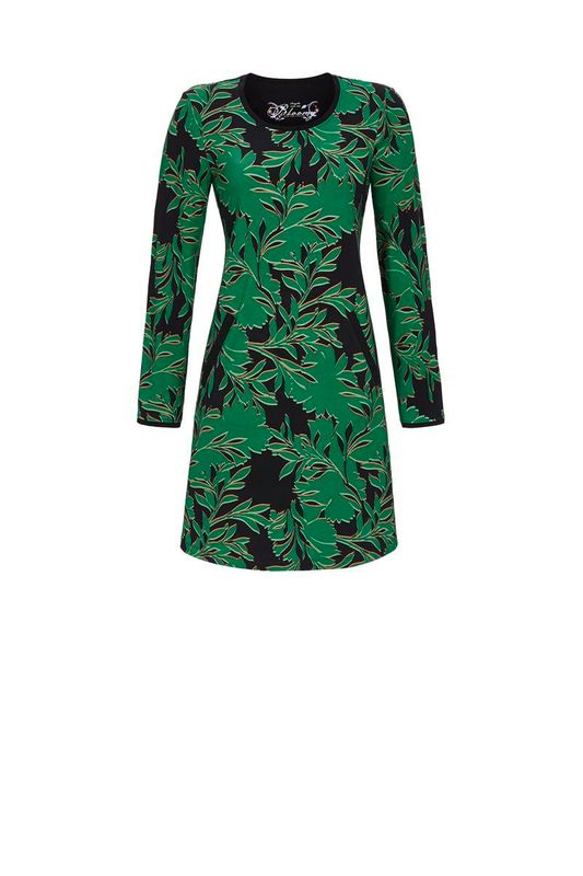 Bloomy bij Ringella nachthemd - Groen combinatie Bloomy bij Ringella nachthemd - Groen combinatie