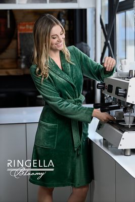 Bloomy Fleece Badjas van Ringella