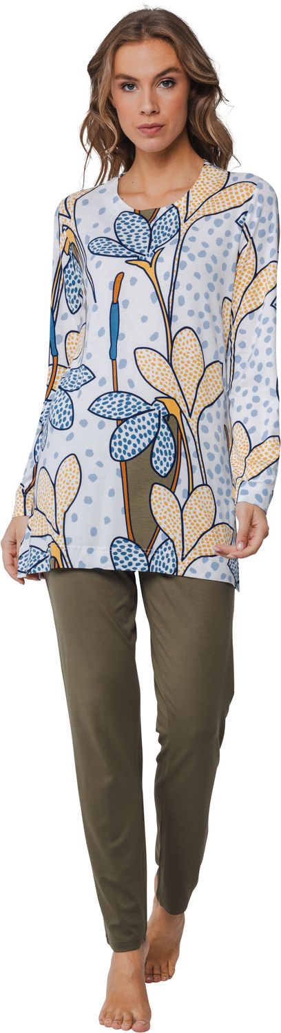 Pastunette pyjama - Groen combinatie