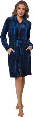 Pastunette Velours Duster - Blauw