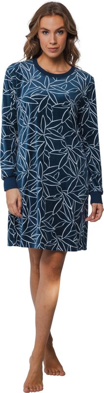 Pastunette Polar Fleece Jurk - Blauw combinatie