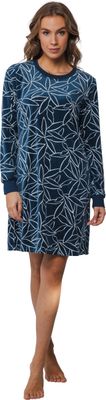 Pastunette Polar Fleece Jurk - Blauw combinatie