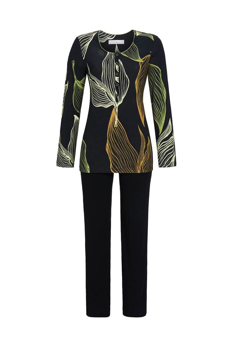 Cherie Line pyjama- Groen combinatie