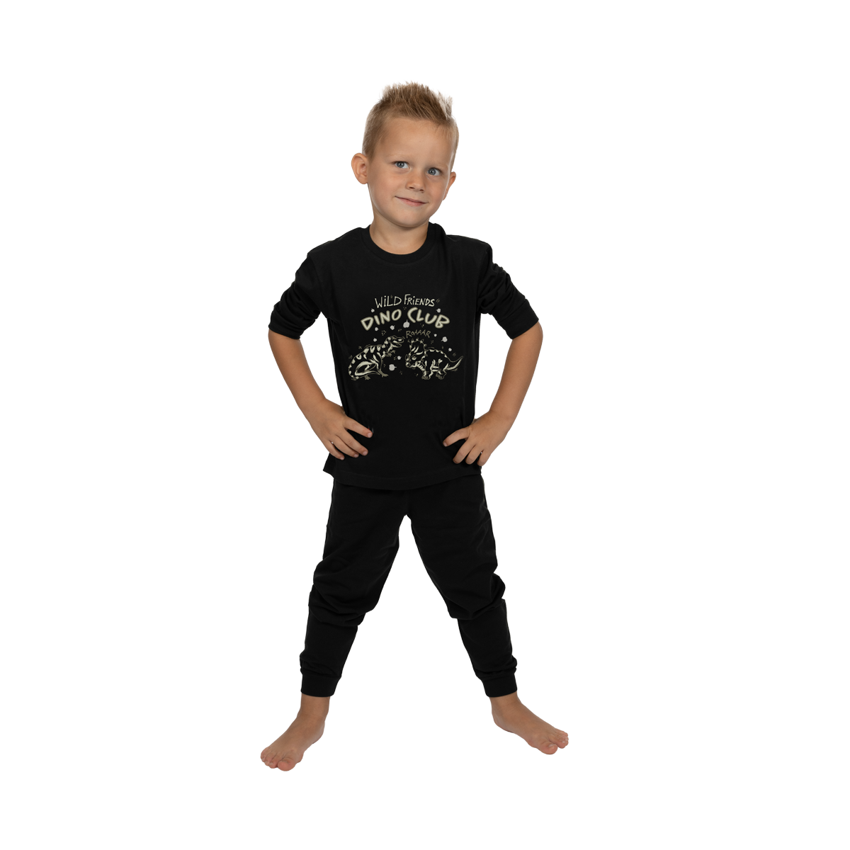 Kinderpyjama  Dino Club - marine