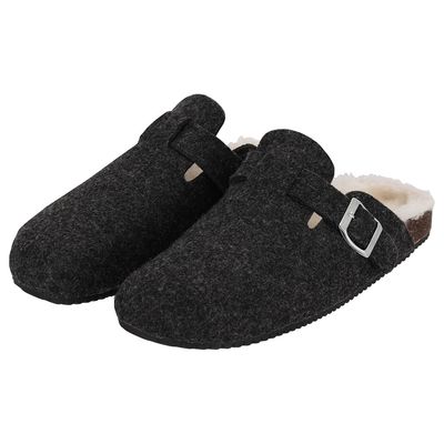 Apollo dames pantoffel - Grijs combinatie
