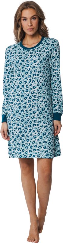Rebelle nachthemd - Blauw combinatie
