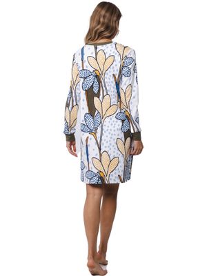 Pastunette nachthemd katoen - Groen combinatie