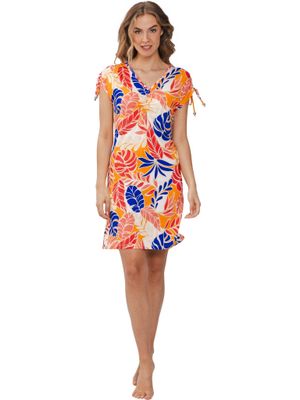 Pastunette jurkje - Oranje combinatie