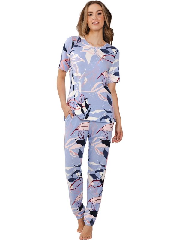 Pastunette pyjama -  Blauw combinatie