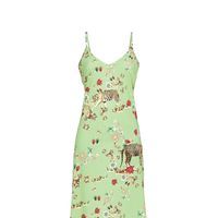 Cherie Line bij Ringella slipdress - Groen combinatie