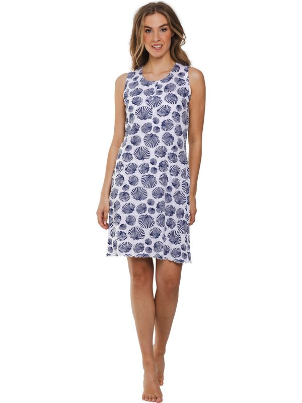 Pastunette nachthemd - Blauw combinatie