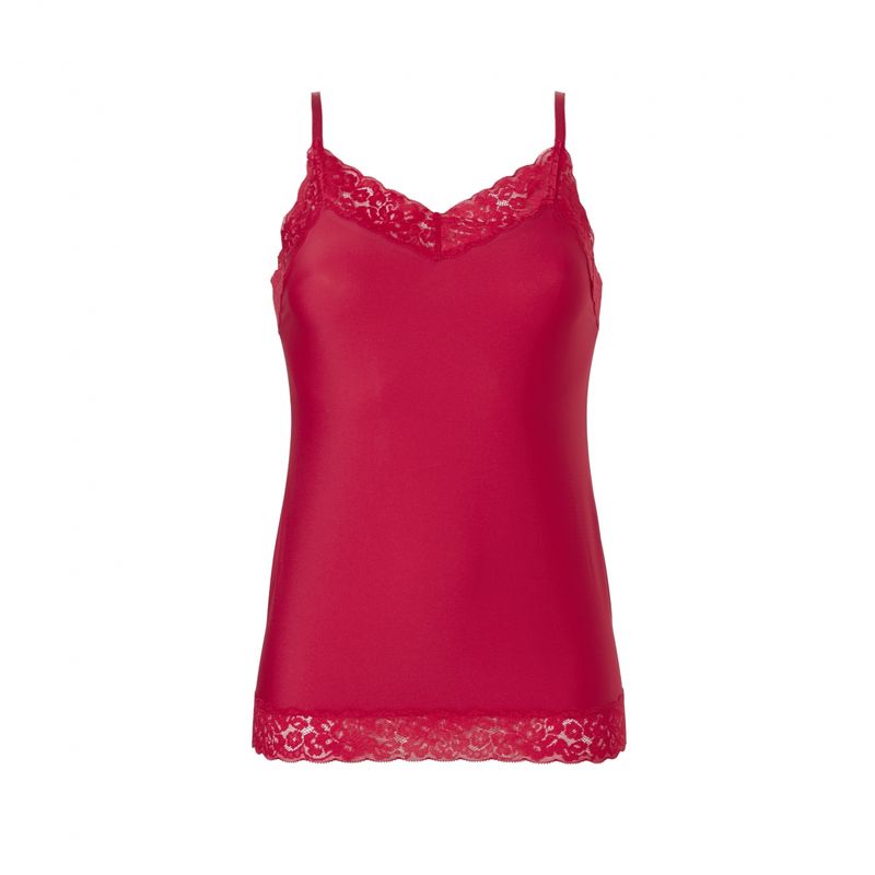 Ten Cate - spaghetti top lace secrets Rood