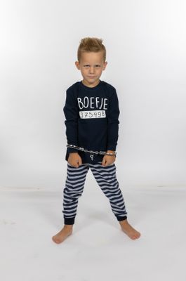 Kinderpyjama boefje - Zwart