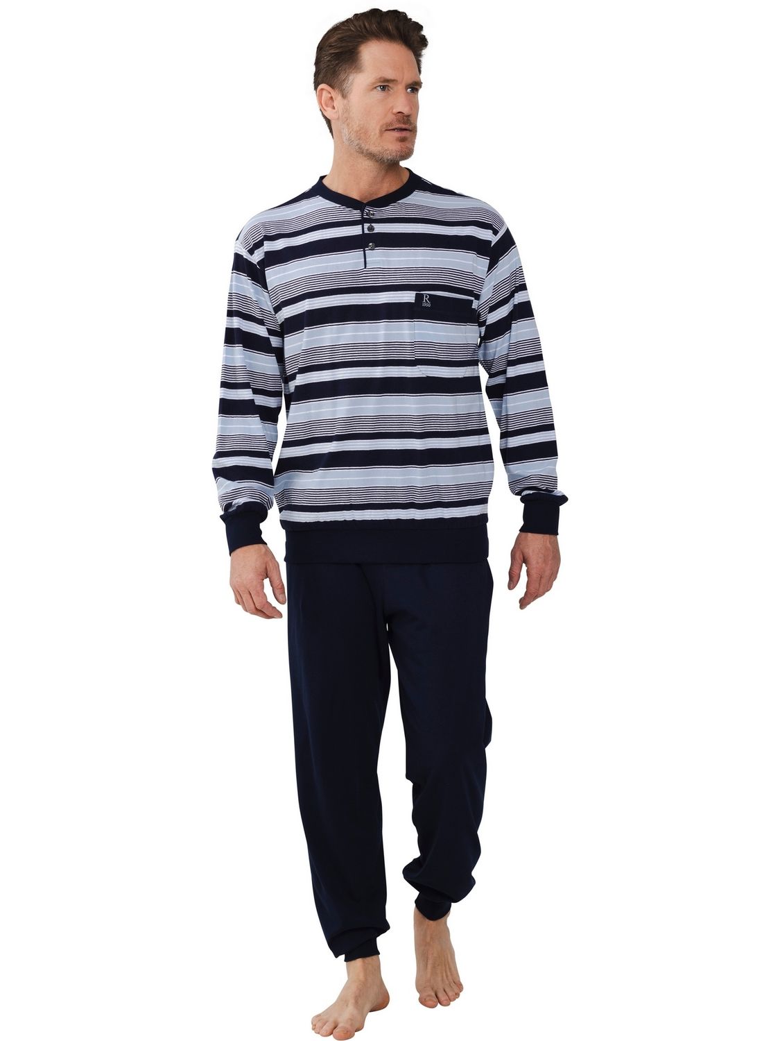 Robson pyjama - Blauw combinatie