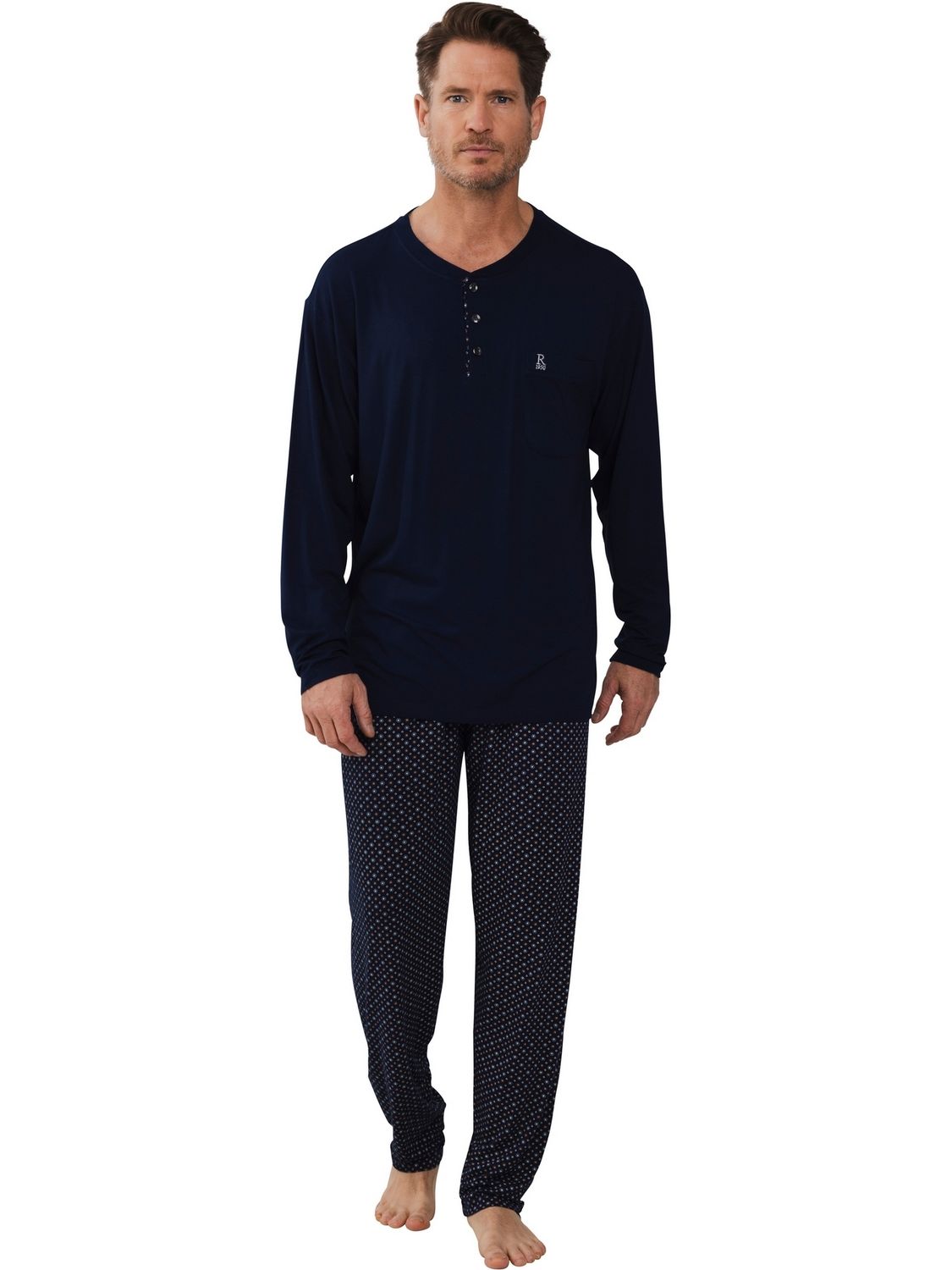Robson pyjama - Blauw combinatie