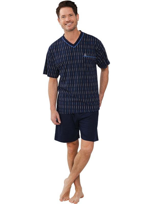 Robson shortama  - Blauw combinatie