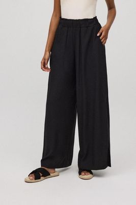 Ysabel Mora lange broek - Zwart