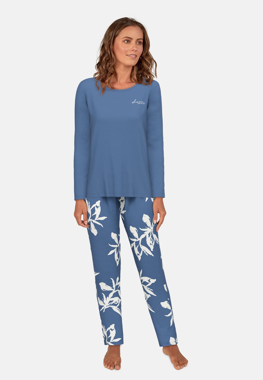 Tom Tailor pyjama - Blauw combinatie