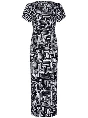 Pastunette jurk - Zwart combinatie