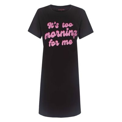 Temptation big-shirt-it&#39;s too - Zwart