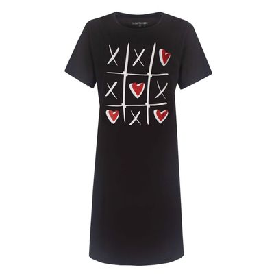 Temptation big-shirt- Xhart-Zwart