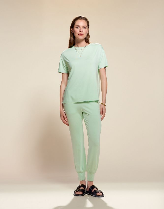 Essenza lange broek -Licht groen
