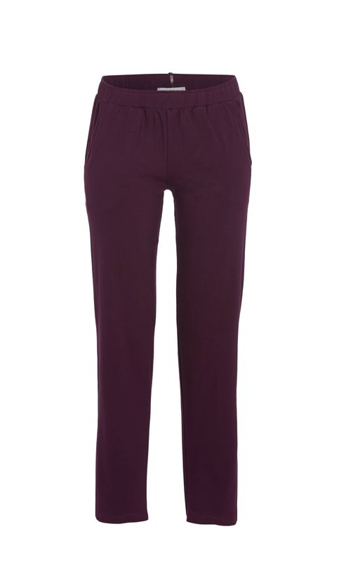 Bloomy bij Ringella losse broek - Aubergine