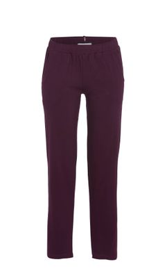Bloomy bij Ringella losse broek - Aubergine