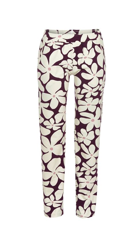 Bloomy bij Ringella losse broek - Aubergine