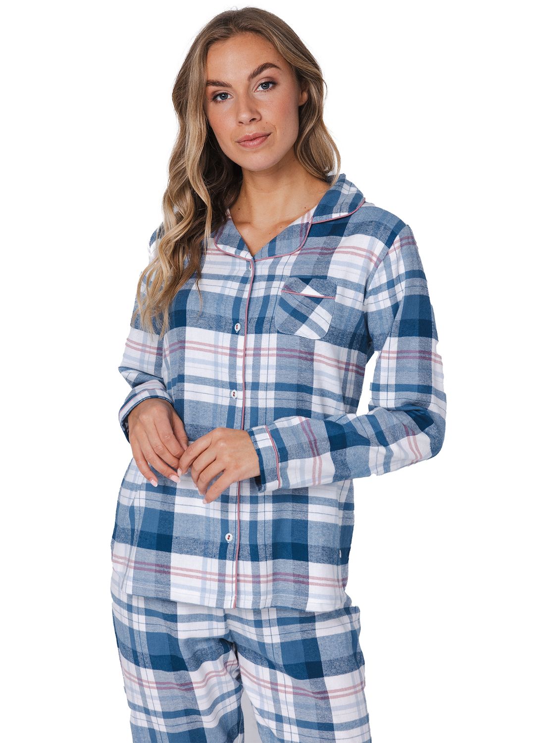 Pastunette pyjama flanel - Blue