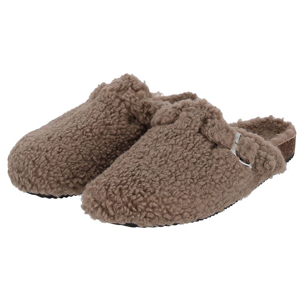 Appollo dames pantoffel - Bruin