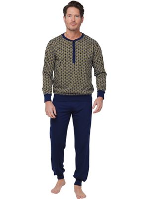 Pastunette heren pyjama - dark bleu