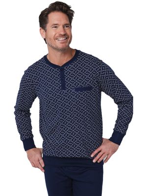 Pastunette heren pyjama - dark bleu
