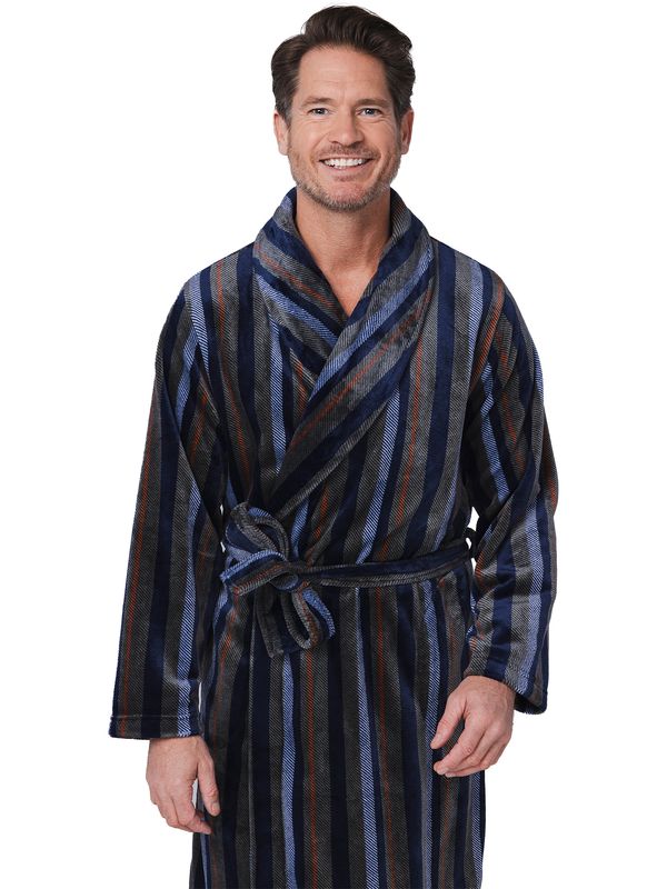 Pastunette heren badjas - Dark bleu