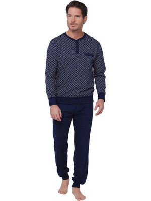 Pastunette heren pyjama - dark bleu