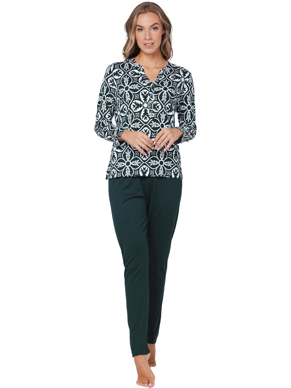 Pastunette pyjama - Dark Green