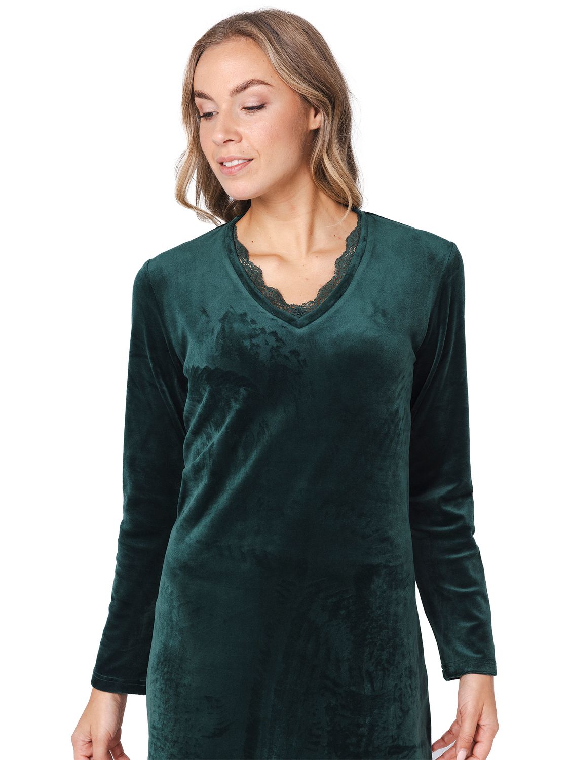Pastunette nachthemd/ homedress- Dark green