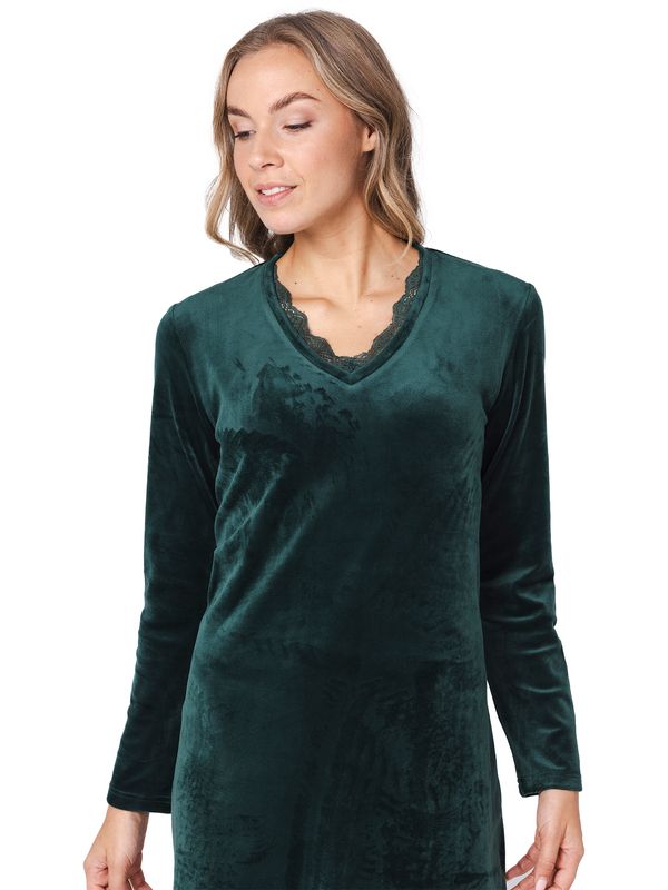Pastunette nachthemd/ homedress- Dark green