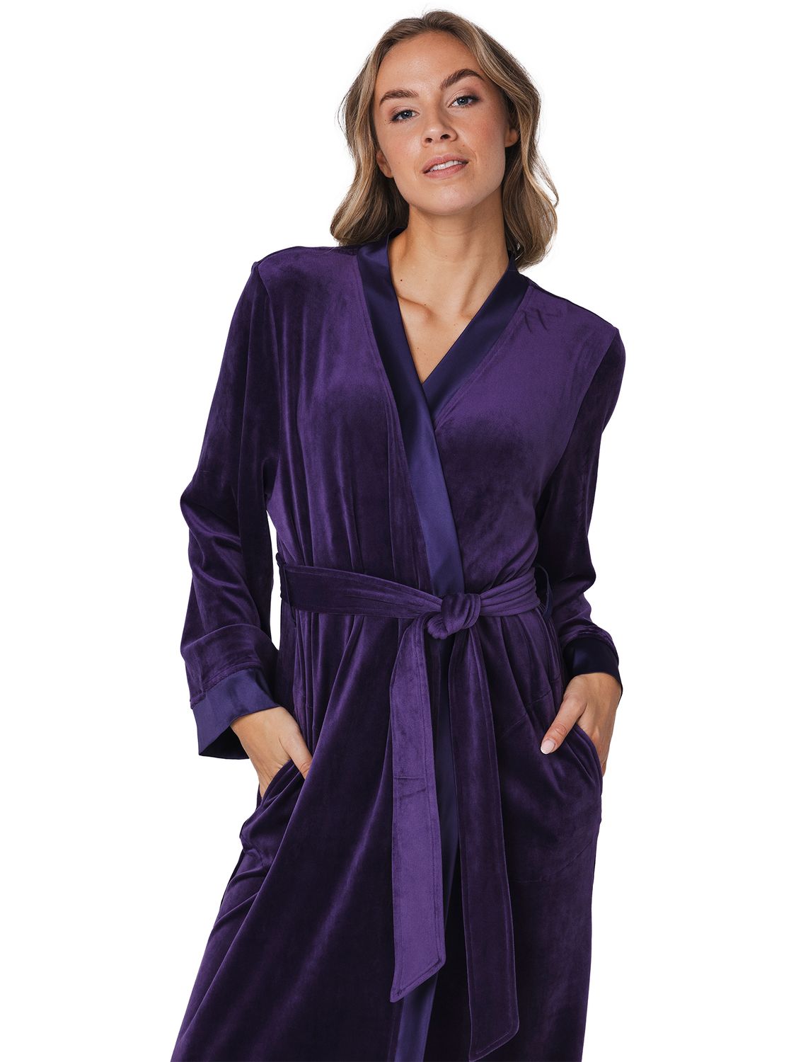 Pastunette duster - Dark Purple