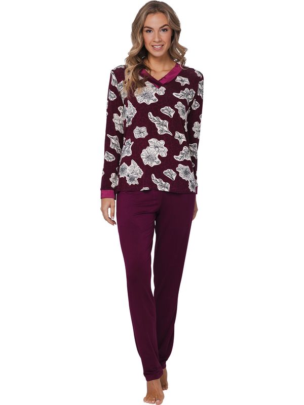 Pastunette pyjama - Dark Red