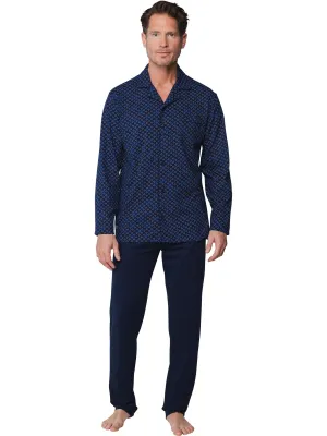 Pastunette pyjama - Blauw combinatie