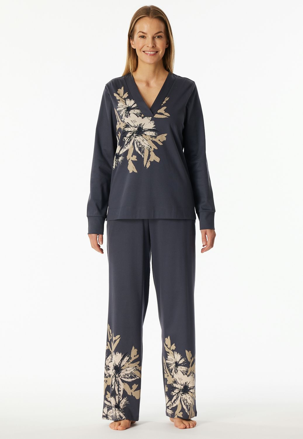 Schiesser pyjama grafiet