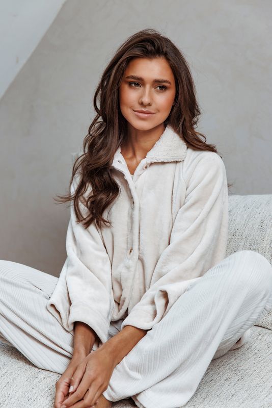 Pastunette fleece vest- Zand Pastunette fleece vest- Zand