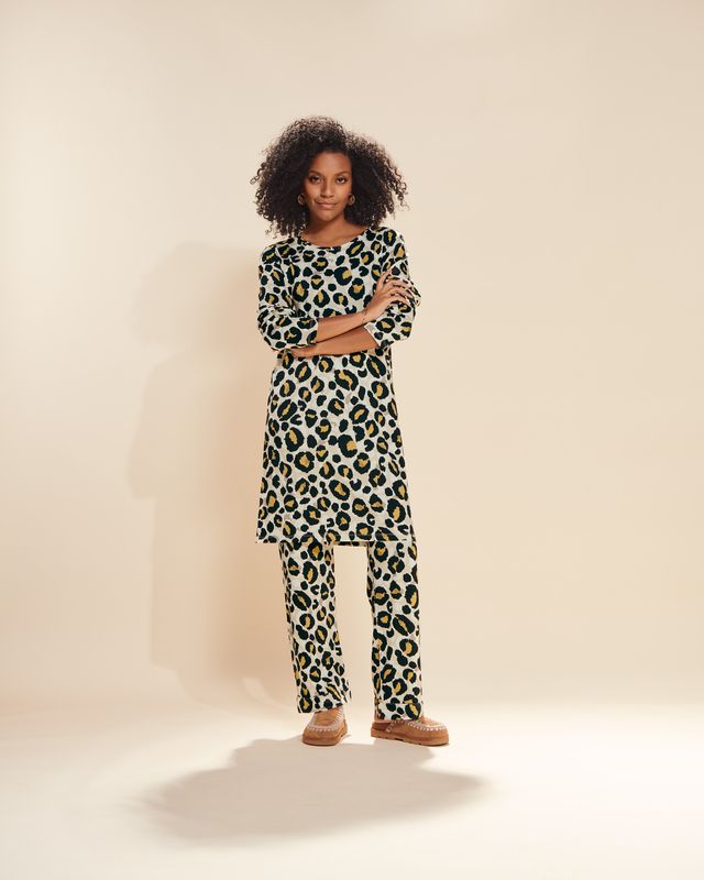 Essenza nachthemd-homedress -Comforting yellow Essenza nachthemd-homedress -Comforting yellow